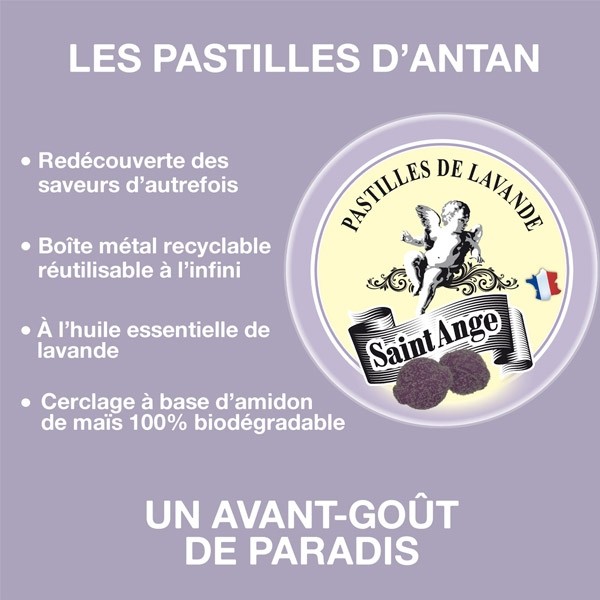 Saint Ange Pastilles à la lavande