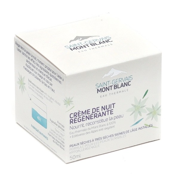Saint-Gervais Mont Blanc Crème de nuit régénérante