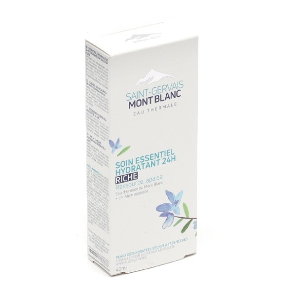 Saint-Gervais Mont Blanc Soin essentiel hydratant 24h riche