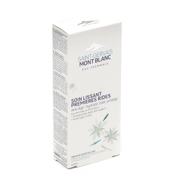 Saint-Gervais Mont Blanc Soin Lissant Premières Rides