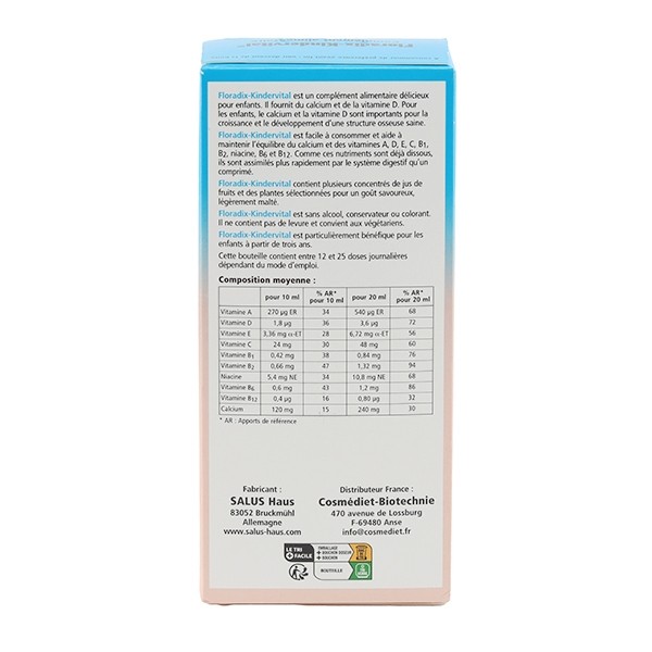 Salus Floradix Kindervital solution buvable