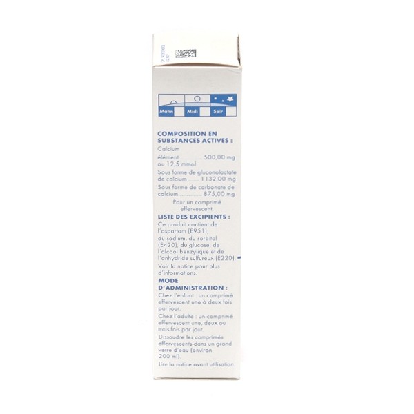 Calcium Sandoz 500 mg comprimés effervescents