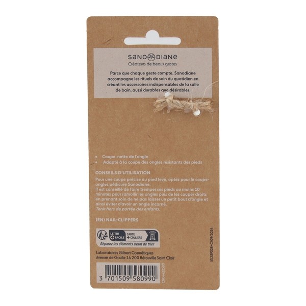 Sanodiane coupe ongles pédicure