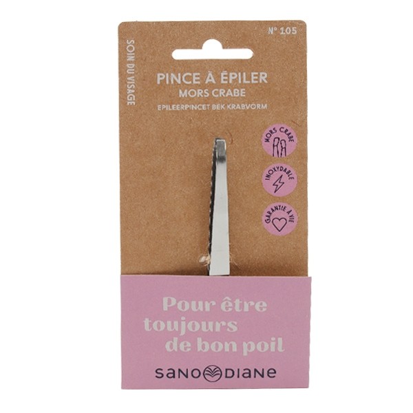 Sanodiane pince à épiler mors crabe