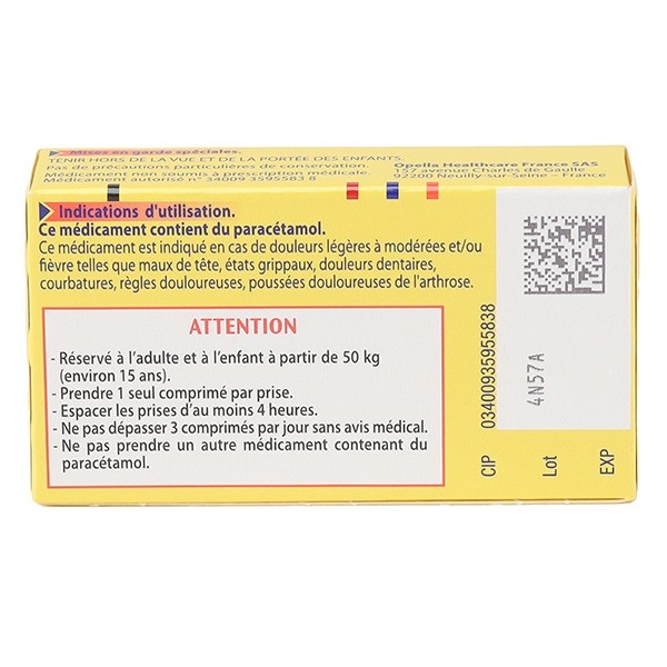 Doliprane 1000 mg comprimé