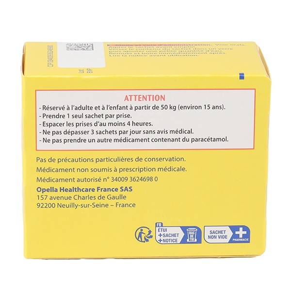 Doliprane 1000 mg poudre en sachets