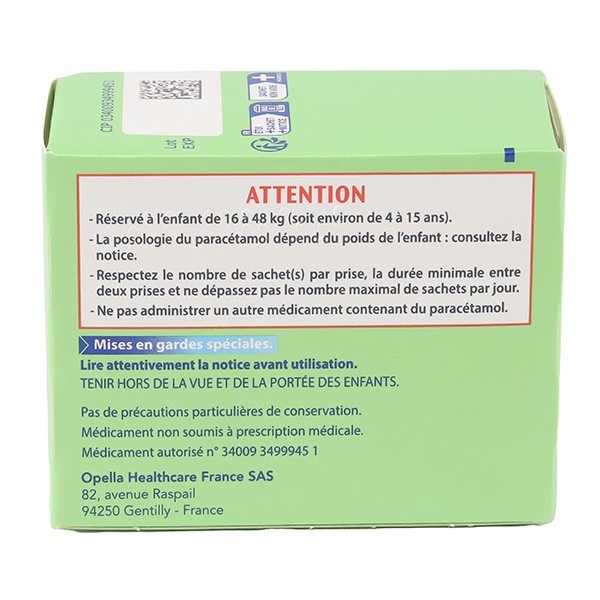 Doliprane 300 mg  poudre en sachets