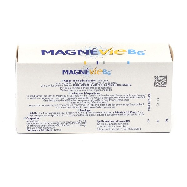 Magnevie B6 comprimé Magnésium