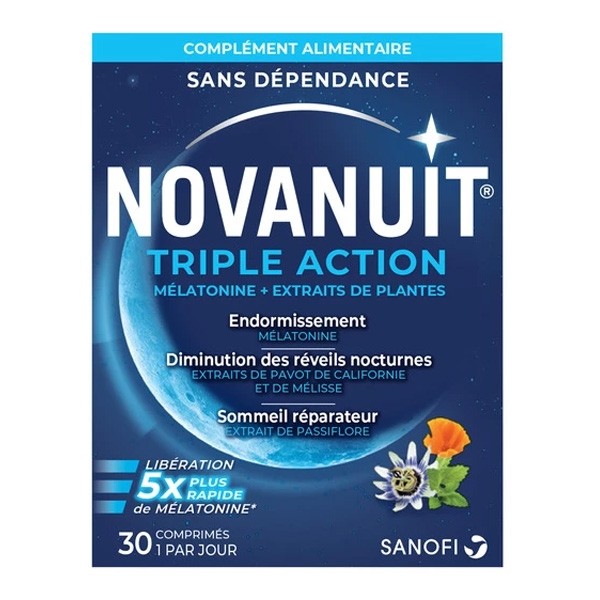 Novanuit Triple Action comprimés