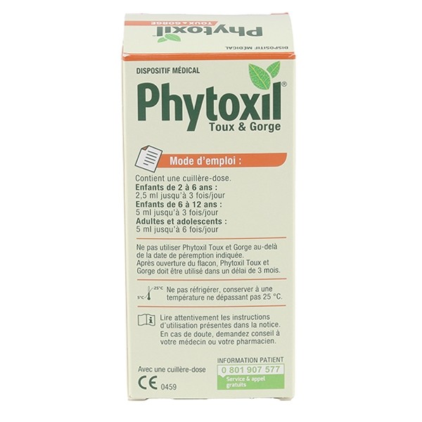 Phytoxil Toux et Gorge sirop