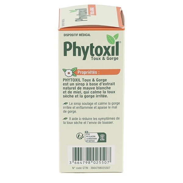 Phytoxil Toux et Gorge sirop
