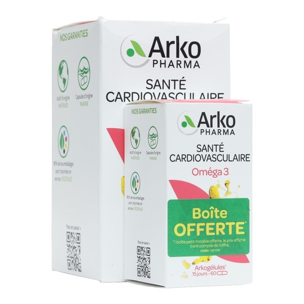 Arkogélules Oméga 3 capsules
