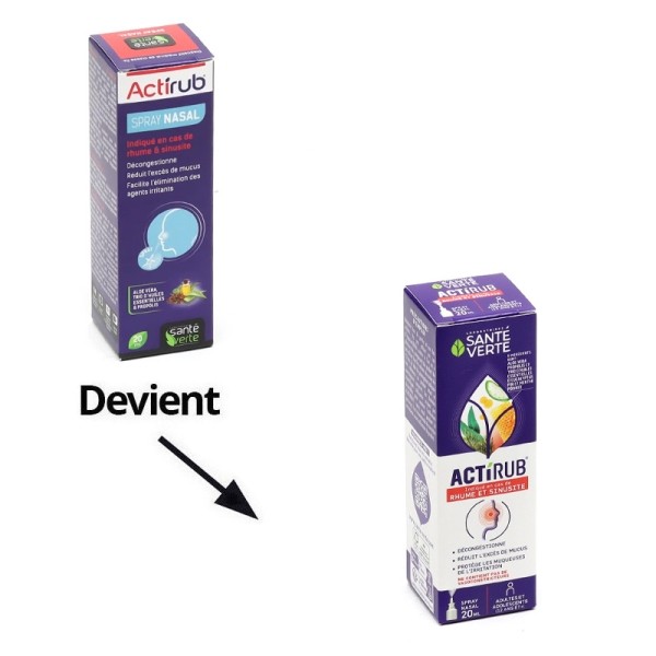 Santé Verte Actirub spray nasal
