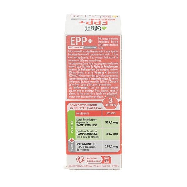 Santé Verte Extrait de Pépins de Pamplemousse 800 mg