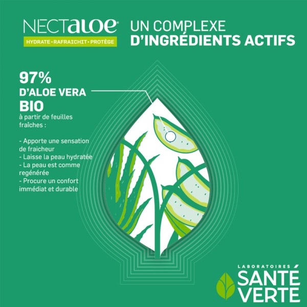 Santé Verte Nectaloe gel aloe vera Bio