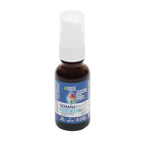 Santé Verte Somniphyt Total nuit spray 1,9 mg mélatonine