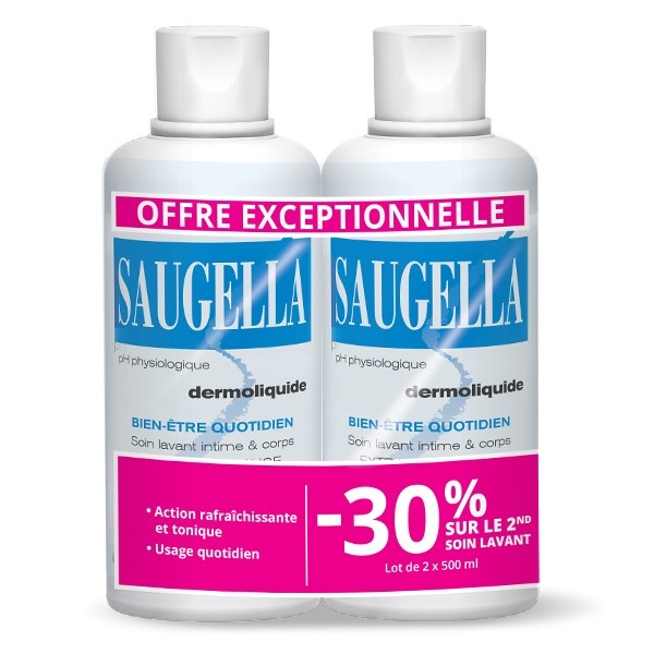 Saugella Dermoliquide soin lavant intime