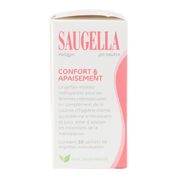 Saugella Poligyn Lingettes intimes sachets individuels