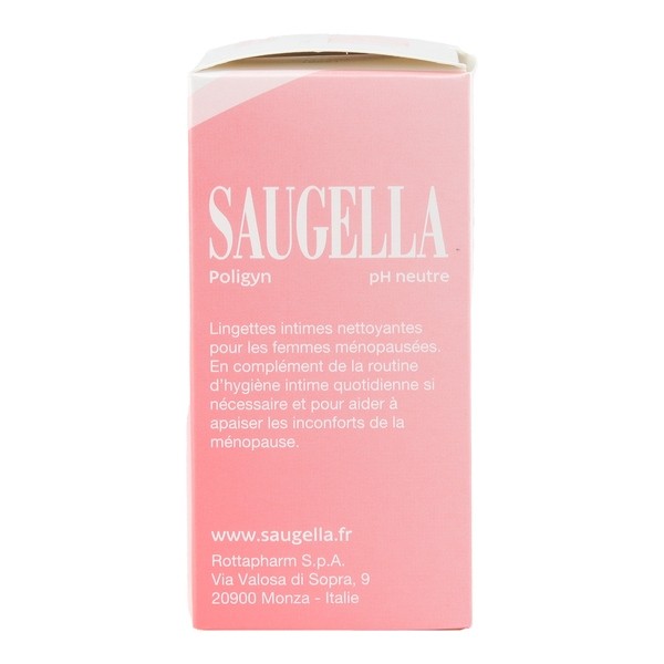 Saugella Poligyn Lingettes intimes sachets individuels