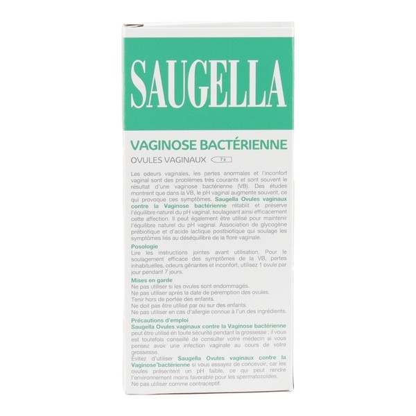 Saugella Vaginose bactérienne ovules vaginaux