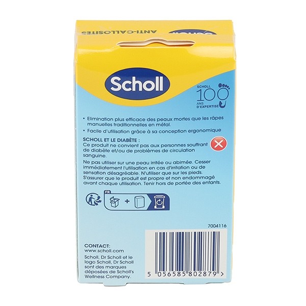 Scholl Râpe anti callosités
