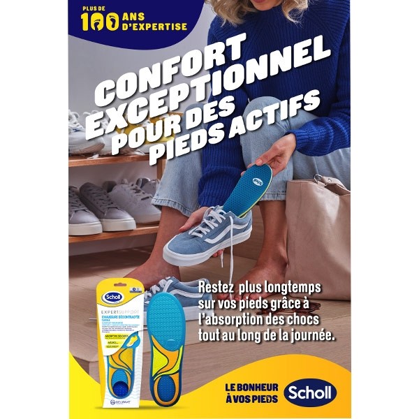 Scholl semelles pour Chaussures casual décontractées 1 paire
