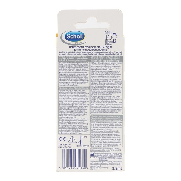 Scholl solution mycoses des ongles
