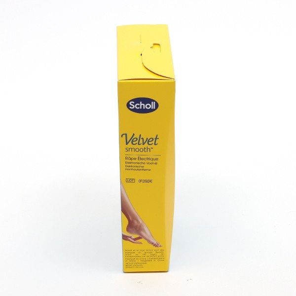Scholl Velvet Smooth râpe électrique