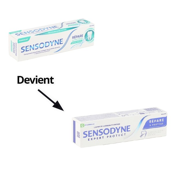 Sensodyne dentifrice Répare & Protège