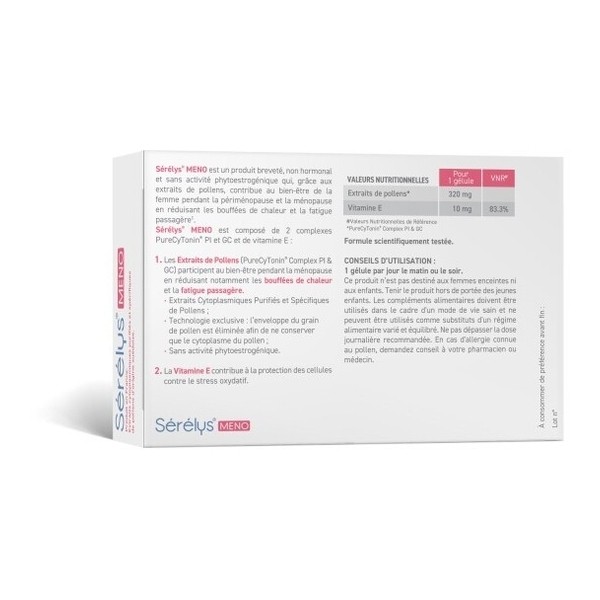 Sérélys Meno gélules