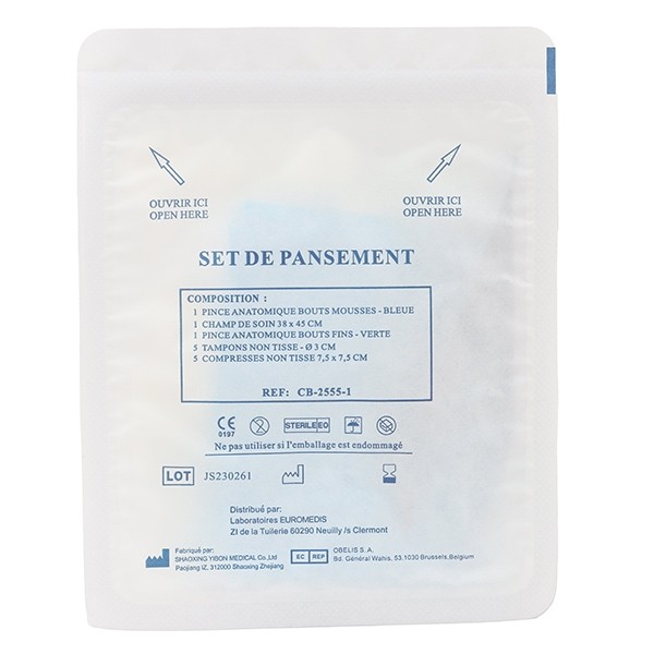 Set de pansement stérile précision