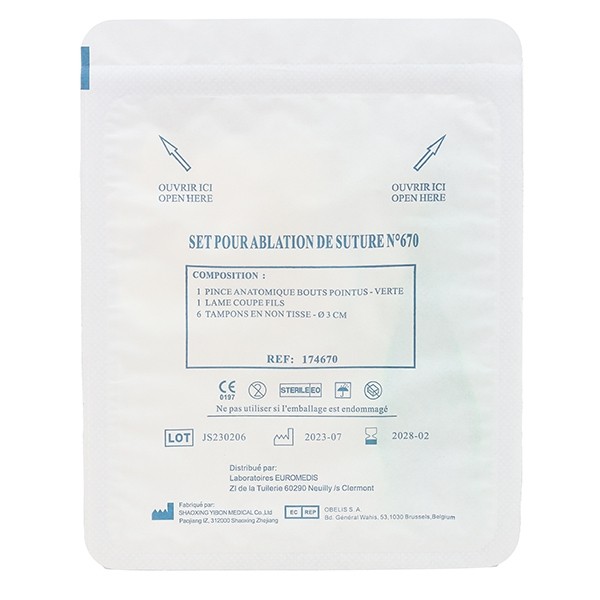 Set d'ablation de sutures