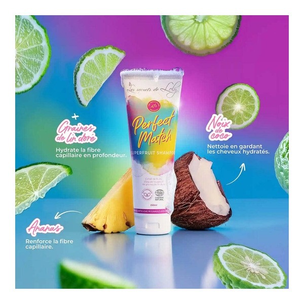 Les secrets de Loly Perfect Match Shampooing Superfruit