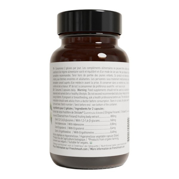 French Mush Shiitake bio gélules