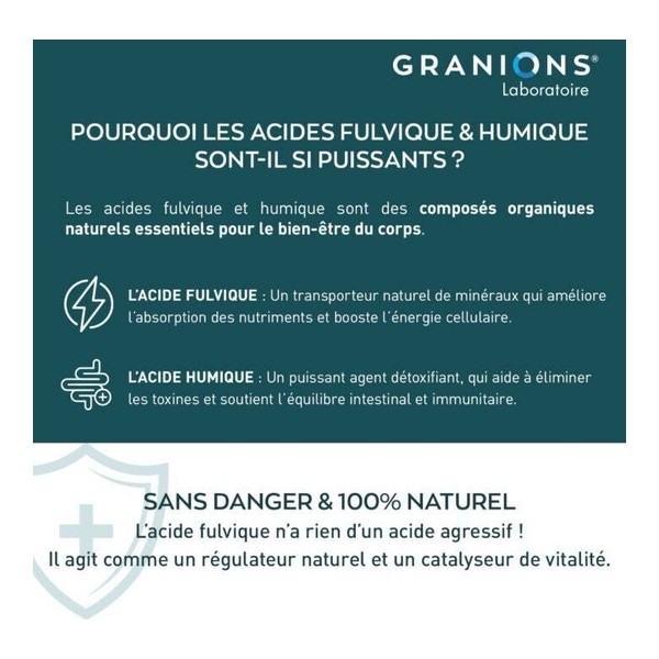 Granions Shilajit 800 mg gummies