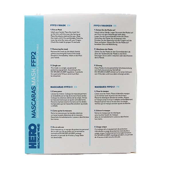 Masque FFP2 NR Hero