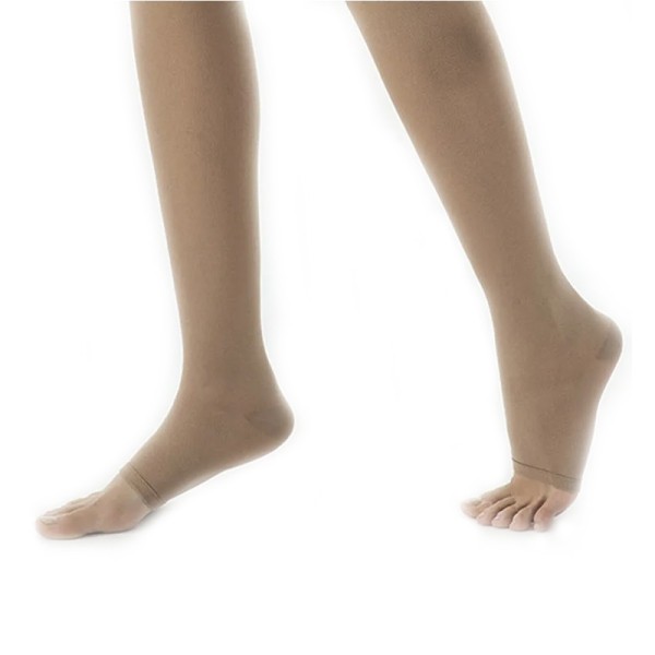 Sigvaris Dynaven Semi-opaque Chaussettes de Contention Femme Classe 3 Pieds ouverts