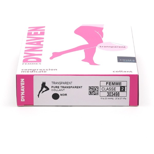 Sigvaris Dynaven Transparent Collant de contention femme classe 2