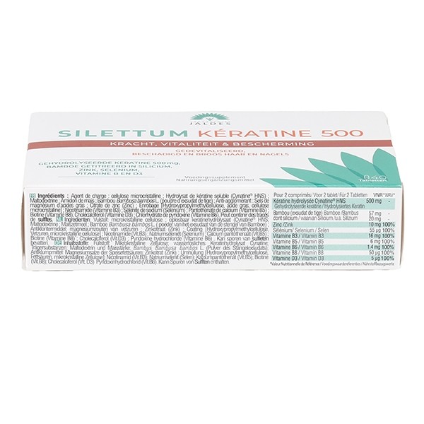 Silettum Keratine 500 mg comprimés