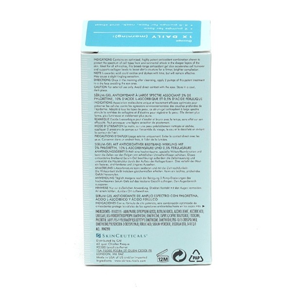 SkinCeuticals Phloretin CF Sérum gel antioxydant