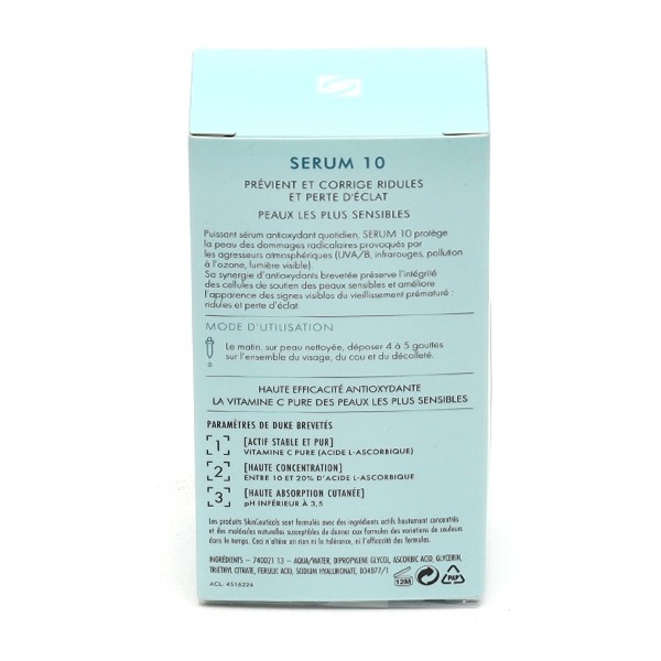 SkinCeuticals Prevent Serum 10 sérum double antioxydant