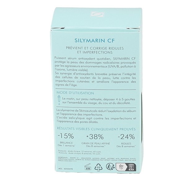 SkinCeuticals Silymarin CF sérum antioxydant