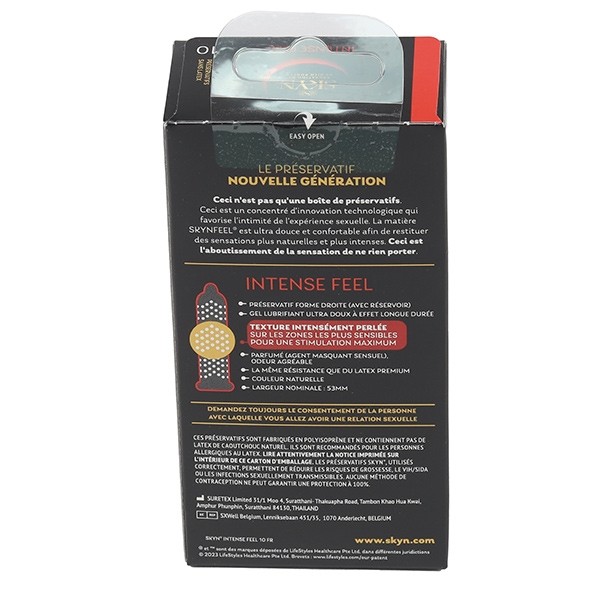Manix Skyn intense feel préservatifs sans latex