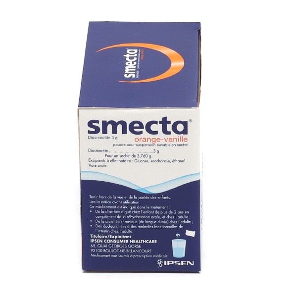Smecta sachet Orange Vanille