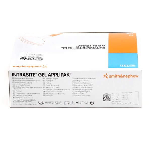 Intrasite gel Applipak unidoses