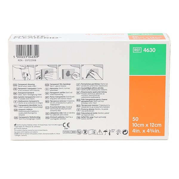 Opsite Flexigrid pansement transparent