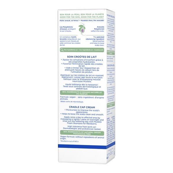 Mustela soin croûtes de lait