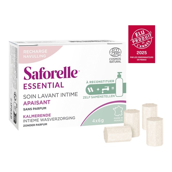 Saforelle soin lavant intime apaisant à reconstituer