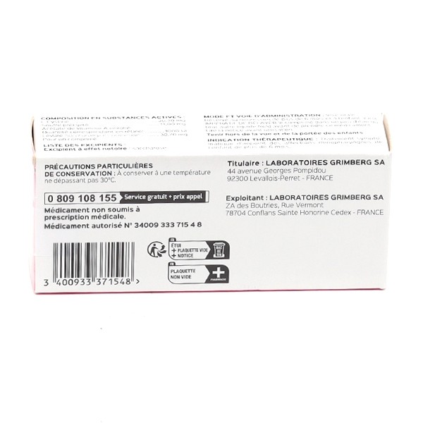 Solacy pédiatrique comprimé