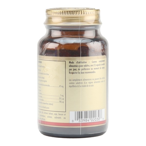 Solgar Beta Carotène capsules